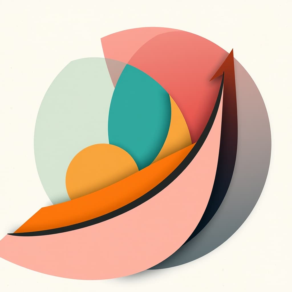 Abstracte kunst met diepe betekenis