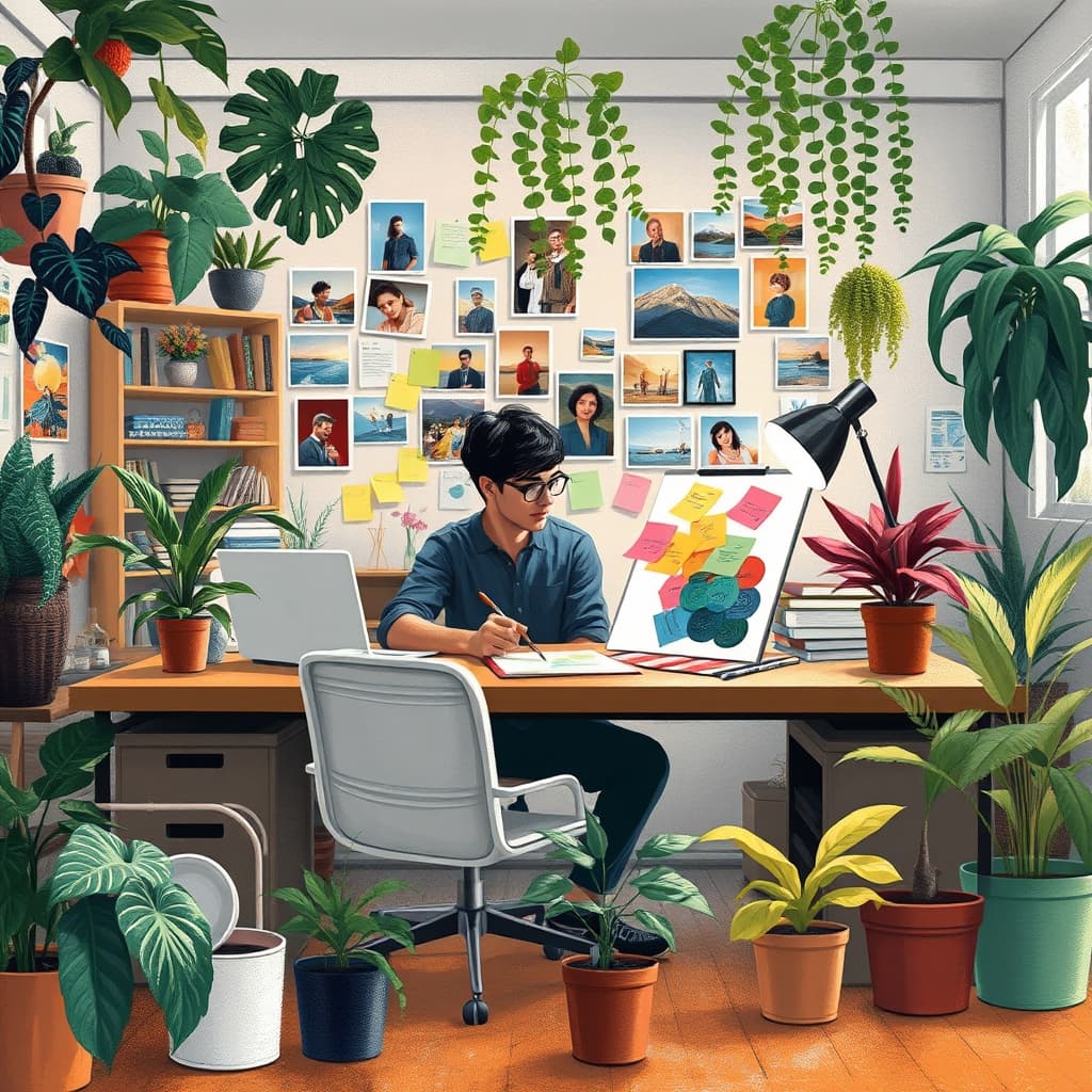 Artistieke kunst met diepe betekenis