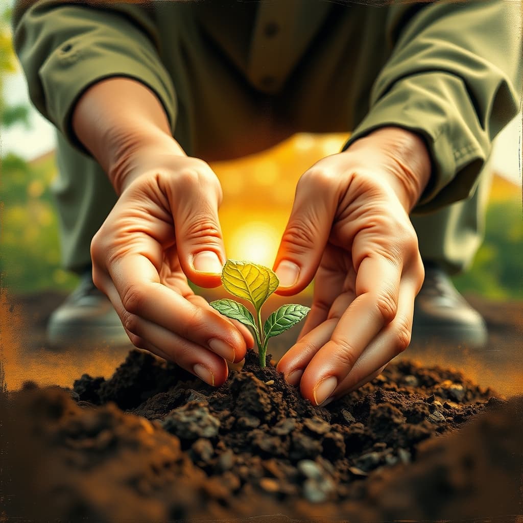 Artistieke kunst met diepe betekenis