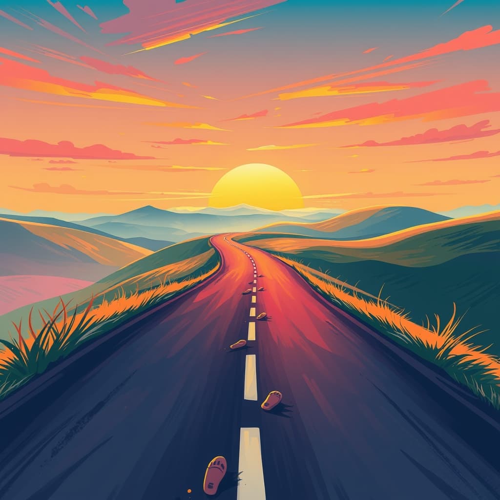 Voorbeeld van Digitale Kunst stijl