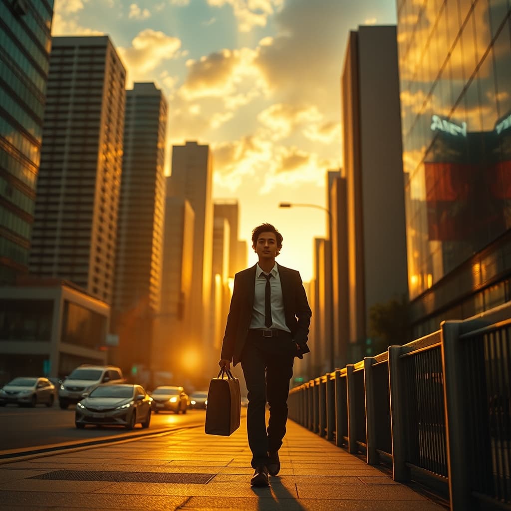 Cinematografische stijl met dramatische belichting