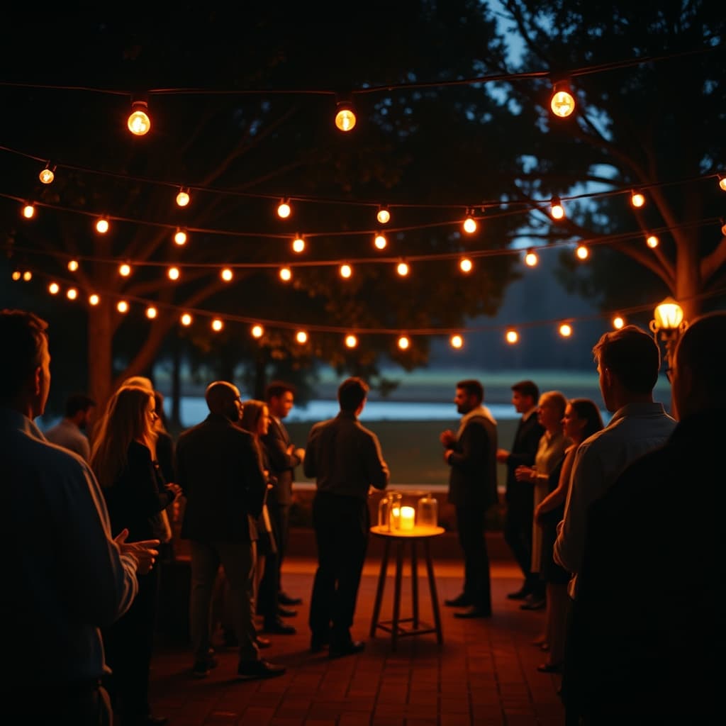 Cinematografische stijl met theatrale belichting