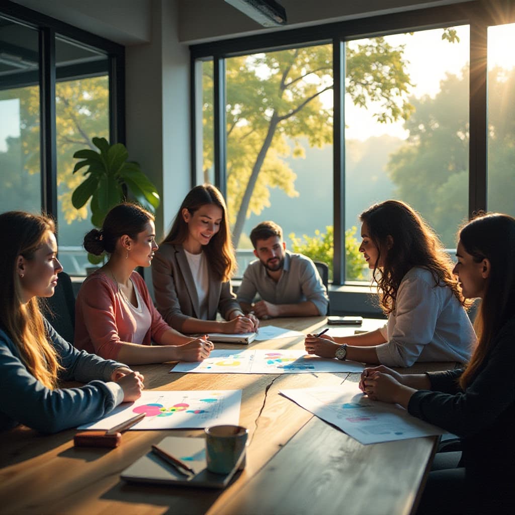Realistische fotorealistische kunst met natuurlijke kleuren
