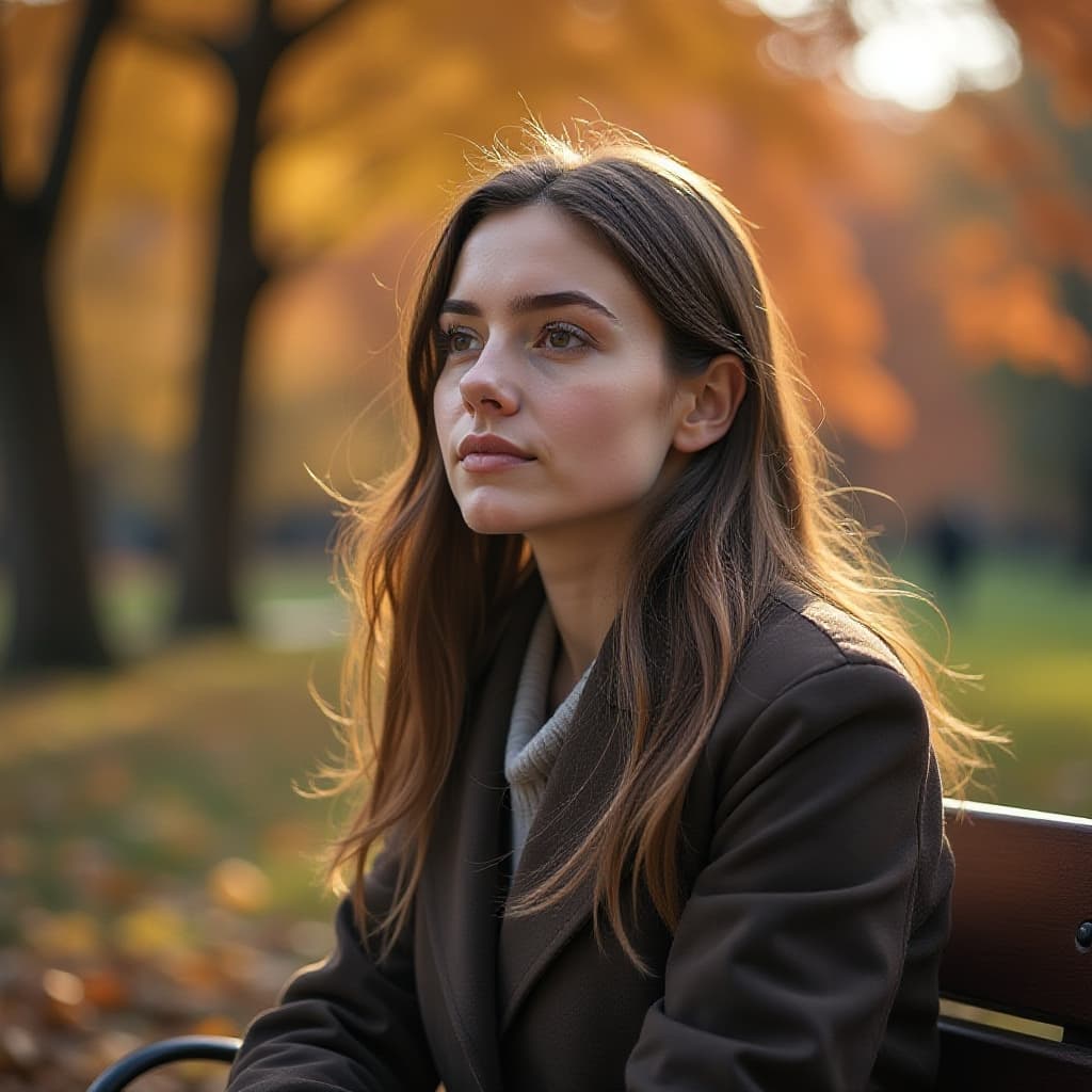 Herfstnatuur met gouden tinten