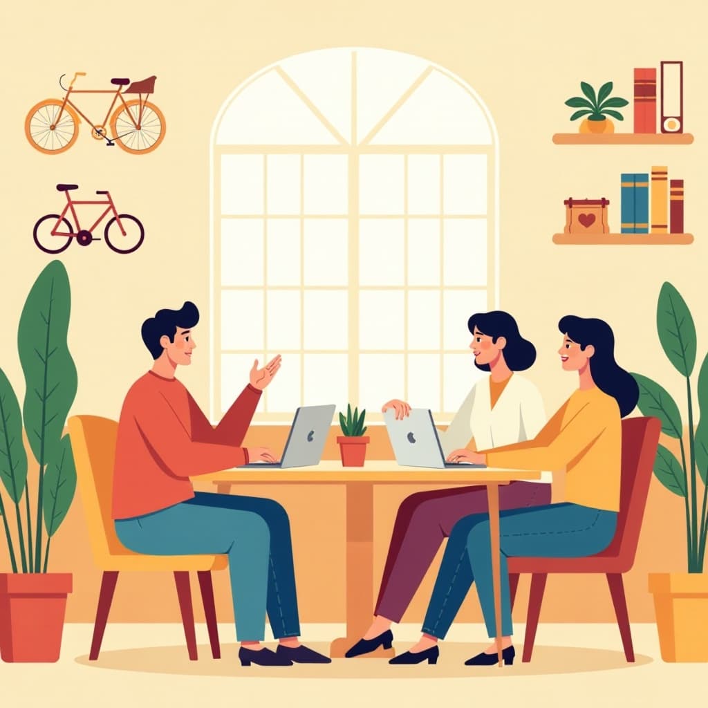 Handgemaakte illustraties met karakter