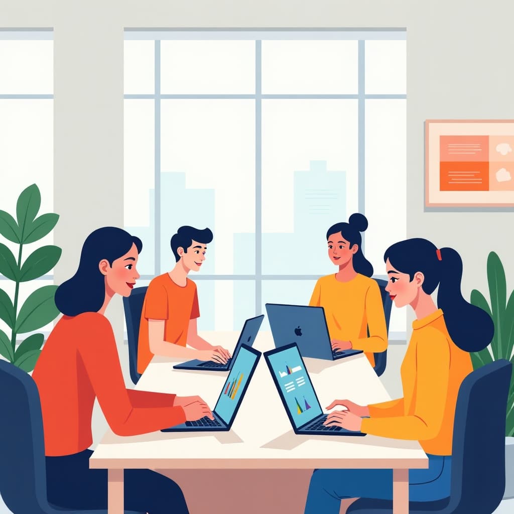 Creatieve illustratie stijlen