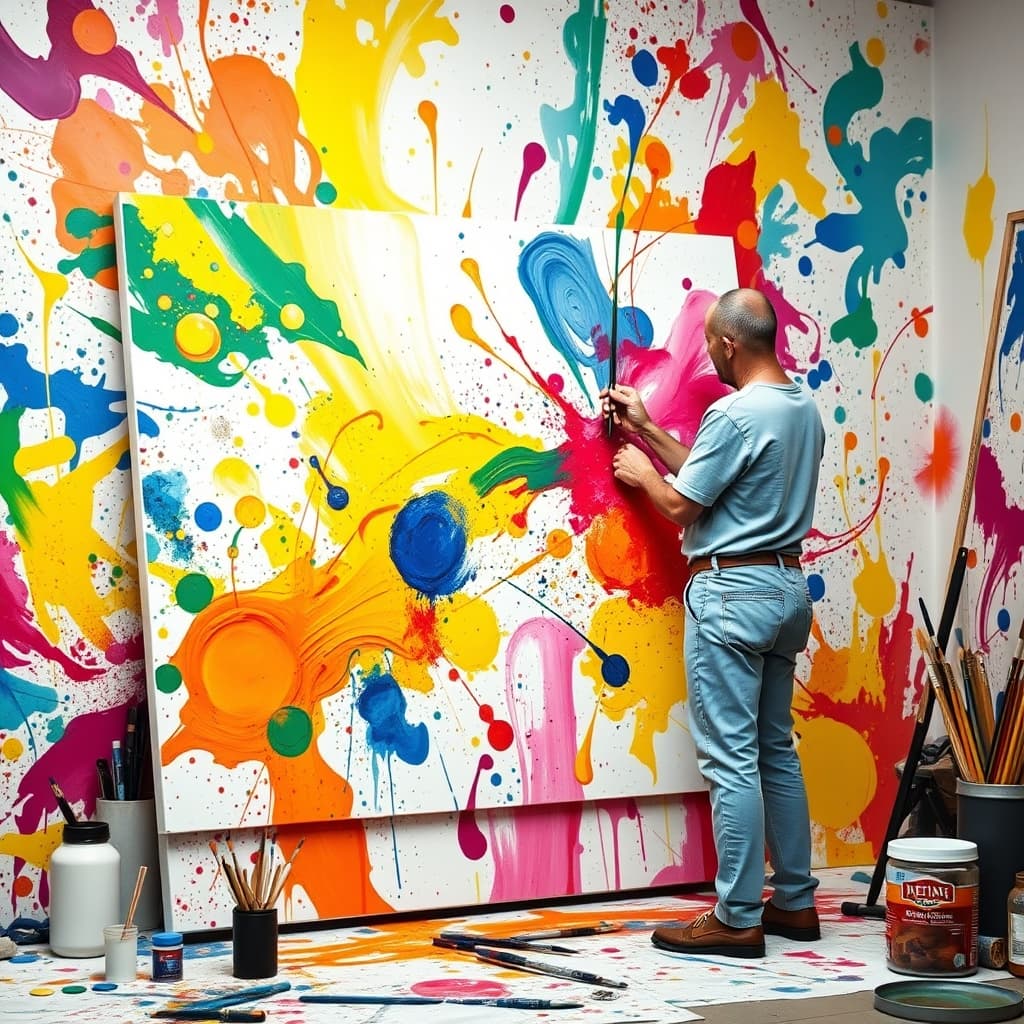 Vibrante kleuren en expressie