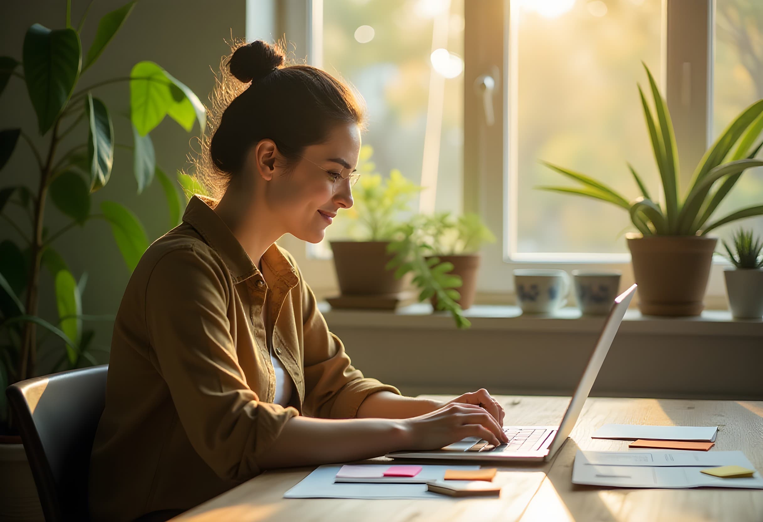 Mockup van een LinkedIn advertentie gemaakt in AI Visual Branding