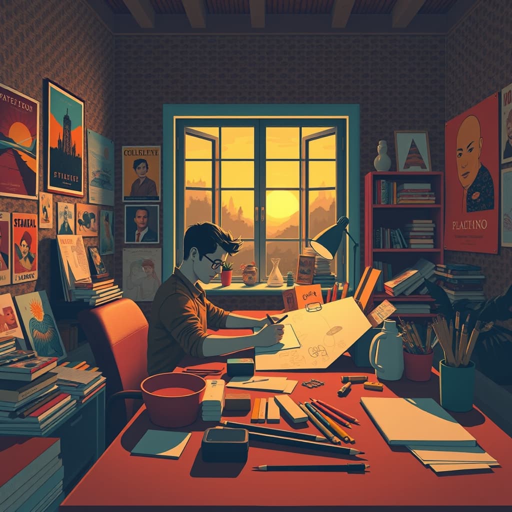 Vintage retro design met nostalgische uitstraling