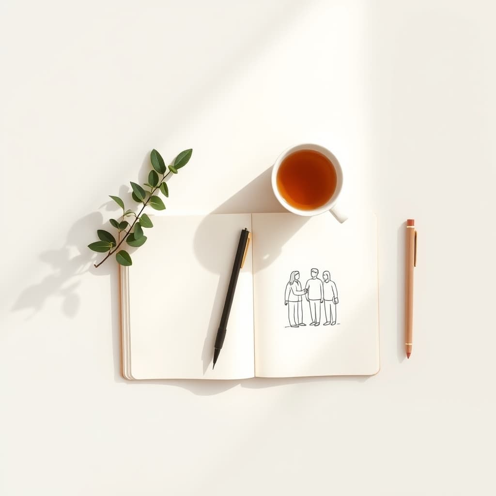 Bovenaanzicht kunst met unieke uitstraling