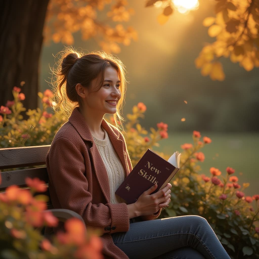 Gezellige herfstsfeer met warme kleuren