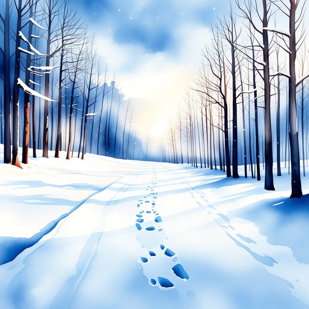 Winterse stijl met koude uitstraling