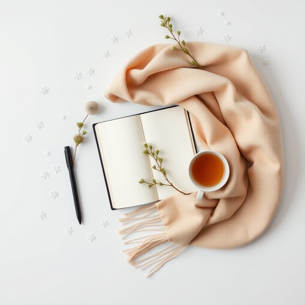 Winter kunst met sneeuw en ijs elementen