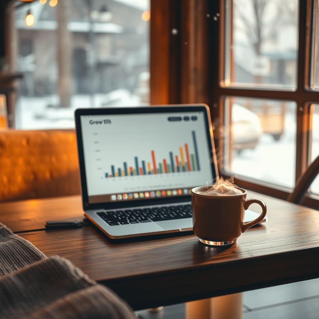 Gezellige winterse sfeer met warme elementen