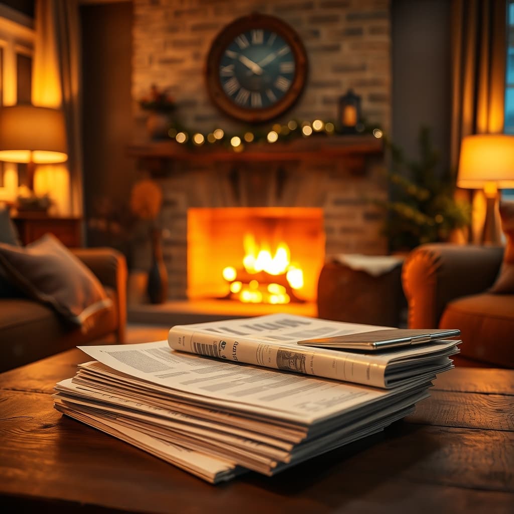 Winterse gezelligheid met comfortabele compositie