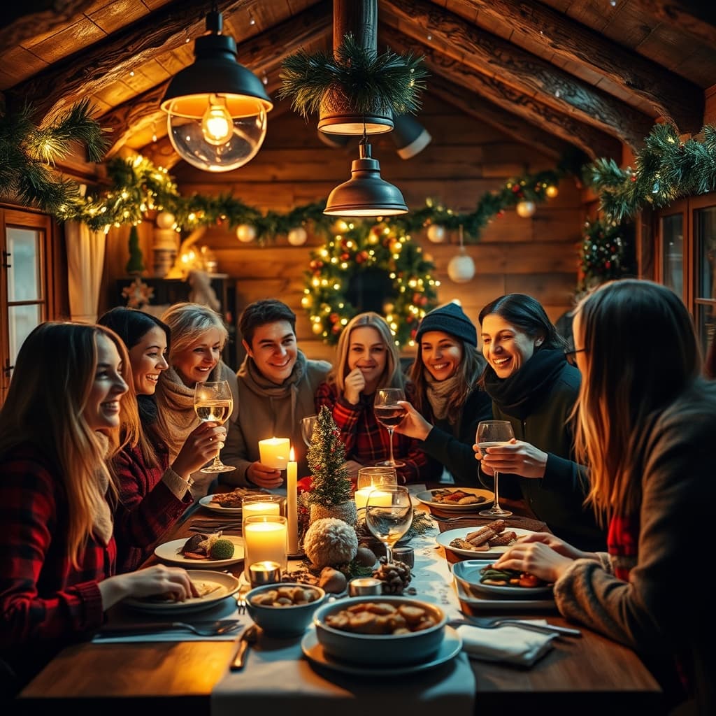 Winterse gezelligheid met comfortabele uitstraling