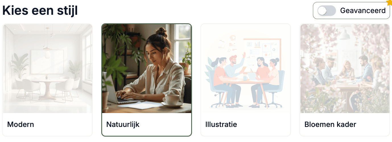 Kies je stijl