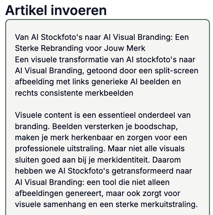 Plak je tekst
