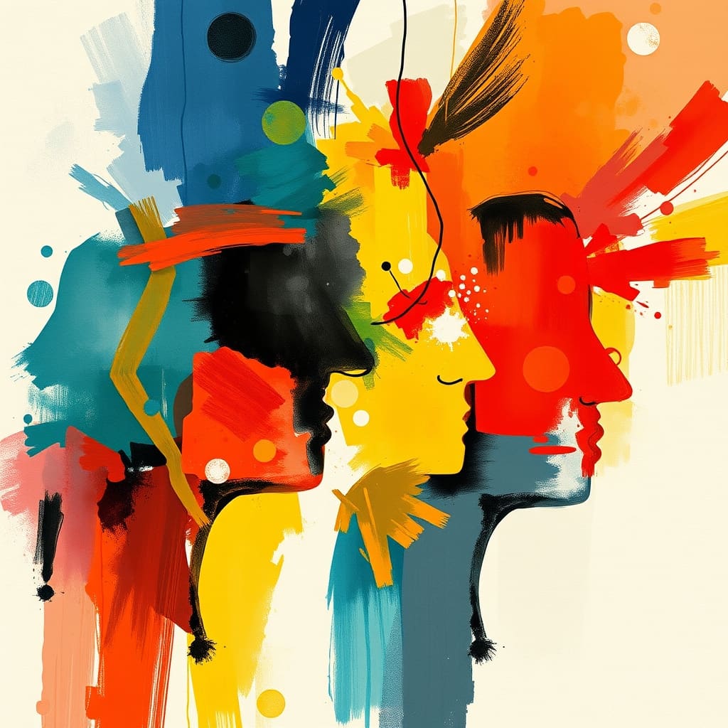 Artistieke kunst met diepe betekenis