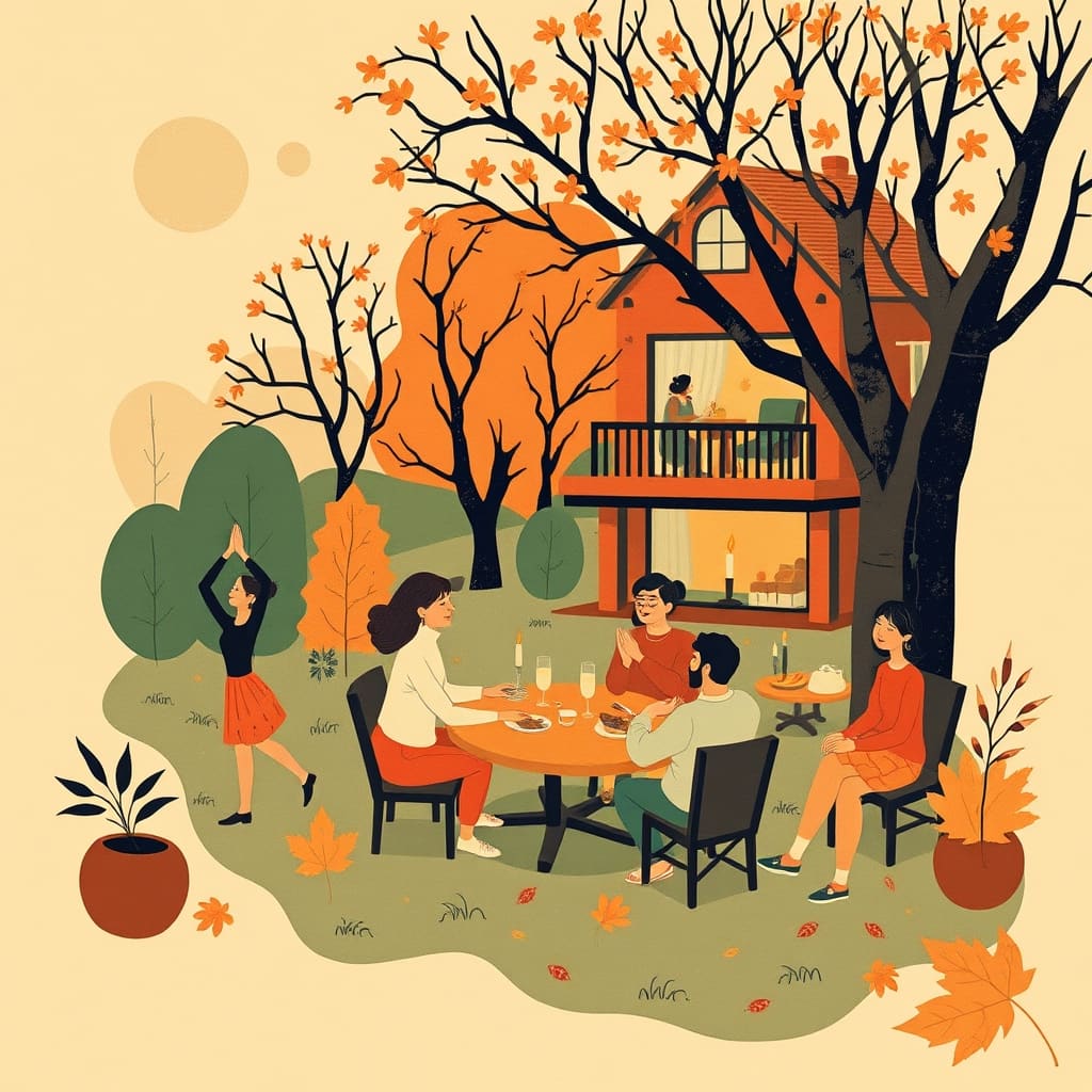 Herfstnatuur met gouden herfstkleuren