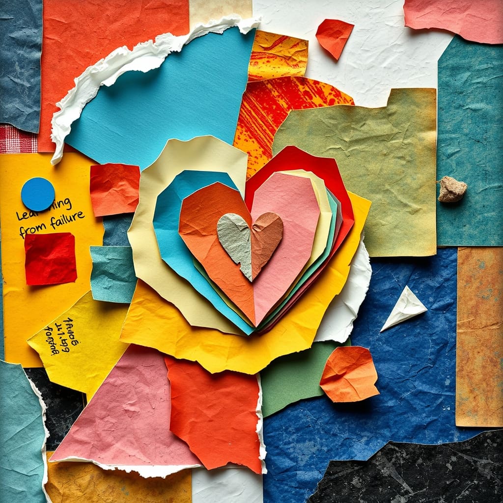 Mixed media kunst
