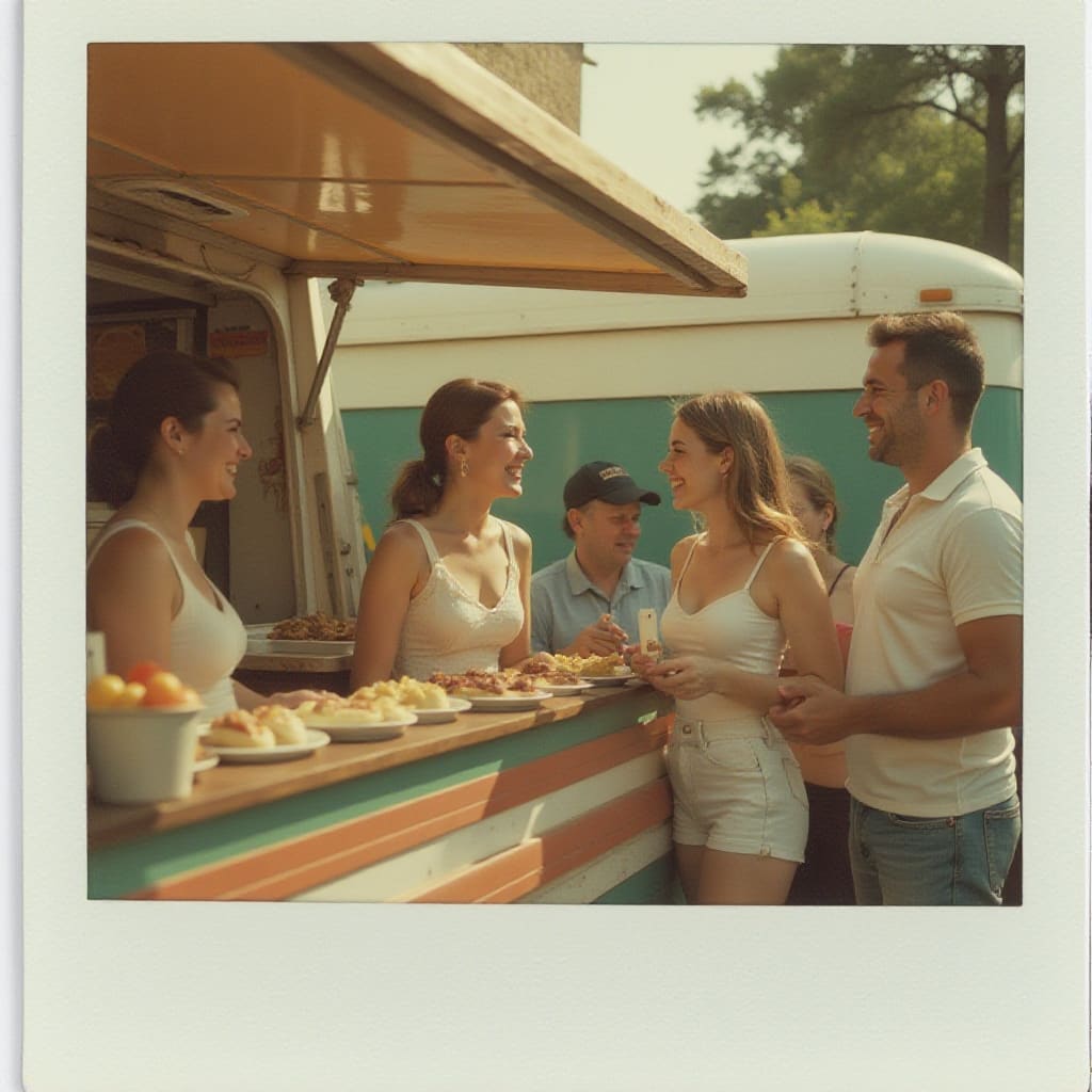 Summer story kunst met verhalende en warme elementen